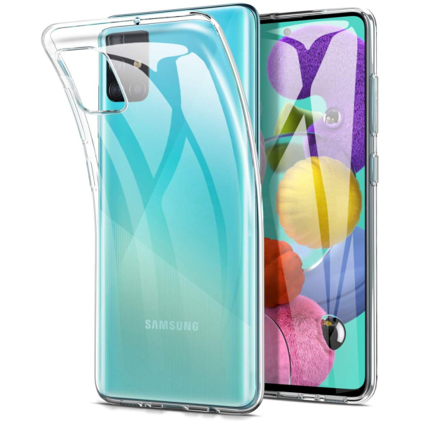 Reals Case ultra 1 mm прочный силиконовый чехол для Samsung A515 Galaxy A51 прозрачный