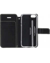 Molan Cano Issue Book Case for Samsung Galaxy A72 Black