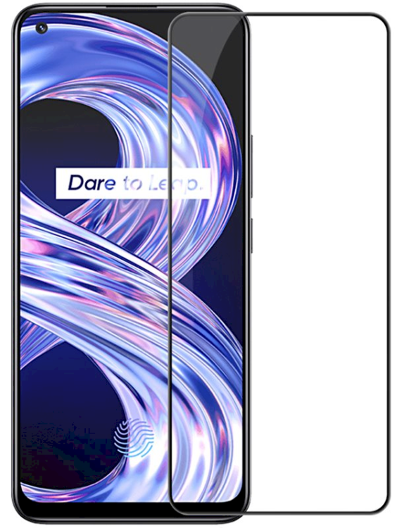Обложка книги «Nillkin Tempered Glass 2.5D CP+ PRO Black for Realme 8/8 Pro»