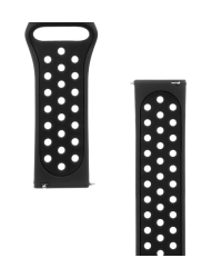 Tactical 234 Double Silicone Band 22mm Black