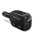 Обложка книги «BlitzWolf BW-CLA1 Dual Cigarette Lighter Splitter, 2xUSB, USB-C, 150W (black)»