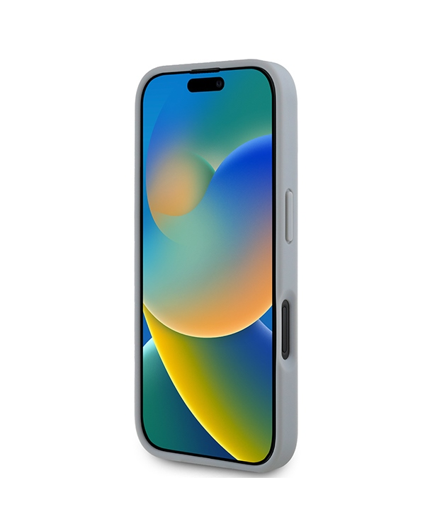 BMW BMHMP16S23PUDTS iPhone 16 6.1" szary|grey hardcase M Carbon Tricolor Line MagSafe