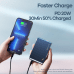 REMAX Power Bank 10000mAh RPP-178 KinYin - USB + Type C - PD 20W QC 22,5W синий