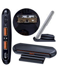 Baseus Gamo Mobile Game Adapter 2x USB HUB GA01 for keyboard and mouse black (GMGA01-01)