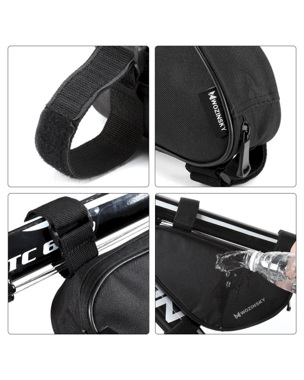 Дополнительное изображение книги «Wozinsky bicycle bag for the bicycle frame 1.5 L black (WBB11BK)»
