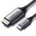 UGREEN USB-C to HDMI Cable 4K UHD 1.5m (черный)