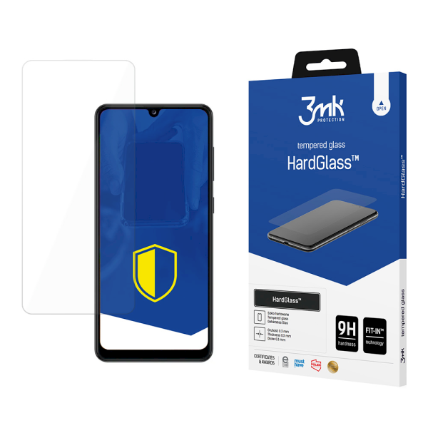 Обложка книги «Samsung Galaxy A32 5G - 3mk HardGlass™ screen protector»