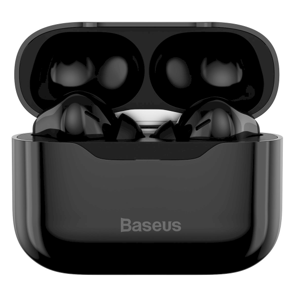 Baseus S1 earphones TWS with ANC, Bluetooth 5.1 (black)