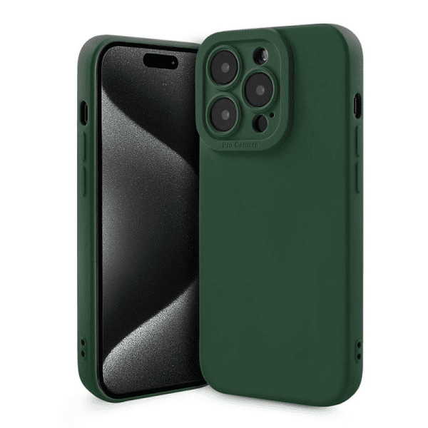Fusion Softy прочный силиконовый чехол для Samsung S901 Galaxy S22 зеленый