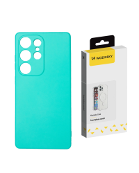 Силиконовый чехол Wozinsky для Samsung Galaxy S25 Ultra – мятный