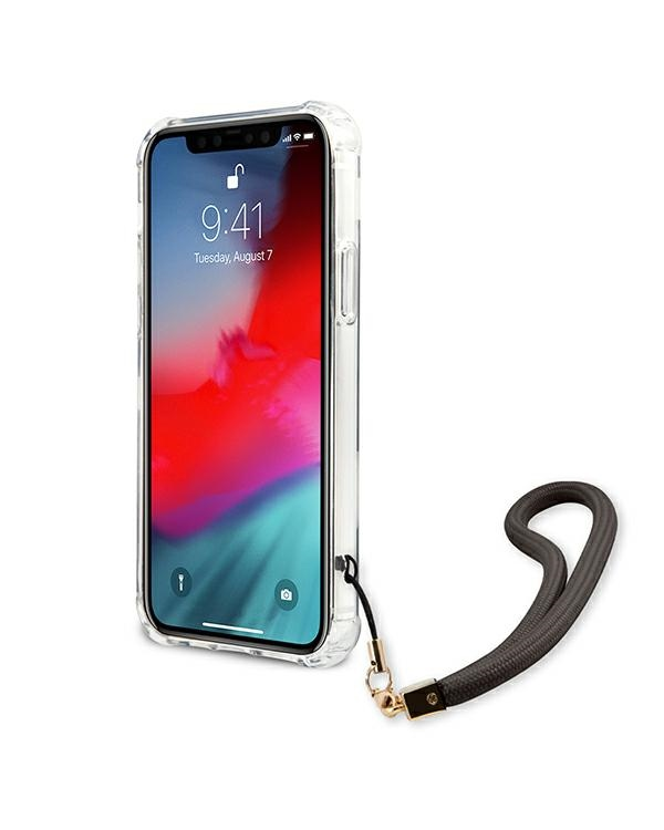 Guess GUHCP12SKSMAGR iPhone 12 mini 5,4" szary|grey hardcase Marble Collection