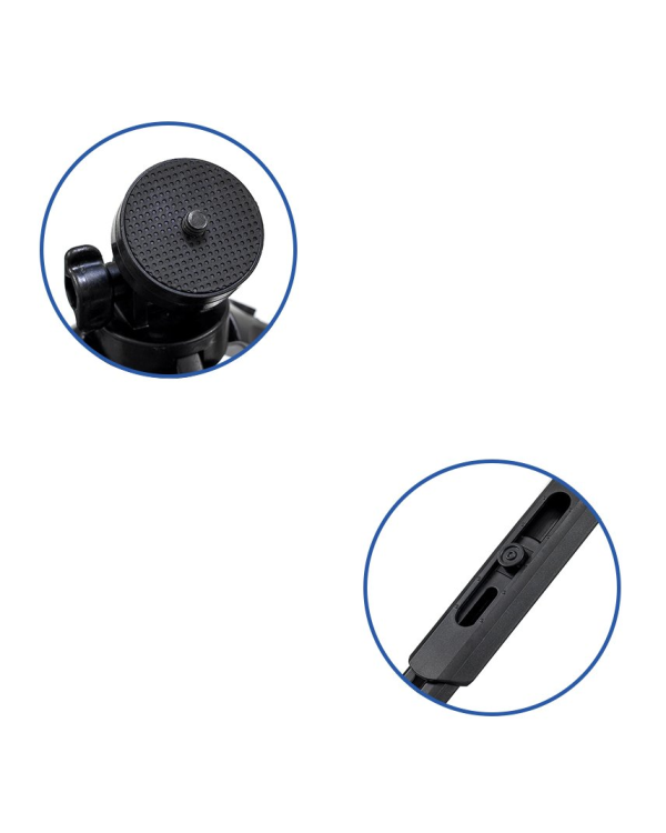Mini Tripod with phone holder mount selfie stick camera GoPro holder black