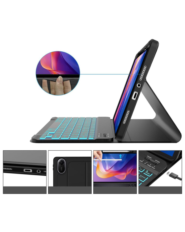 Дополнительное изображение книги «TECH-PROTECT SC PEN + KEYBOARD XIAOMI REDMI PAD 2 11.0 BLACK»