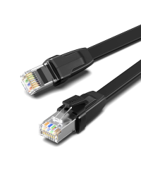 UGREEN NW134 Cat 8 U|FTP Flat Ethernet RJ45 Cable Pure Copper 1m (black)