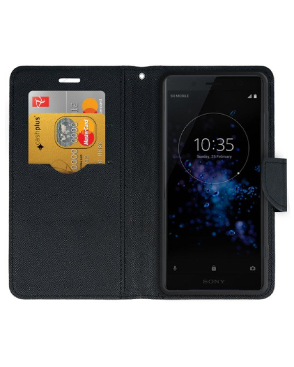 Fusion Fancy Book Case Книжка чехол для Samsung A215 Galaxy A21 Чёрный