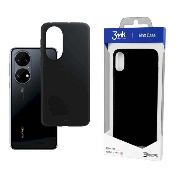 Обложка книги «Huawei P50 5G - 3mk Matt Case black»