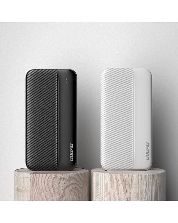 Dudao powerbank 20000mAh 2xUSB-A 10W black (K4S+)
