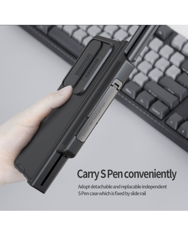 Дополнительное изображение книги «Nillkin CamShield PRO Slot+Stand Hard Case for Samsung Galaxy Z Fold 4 5G Black»