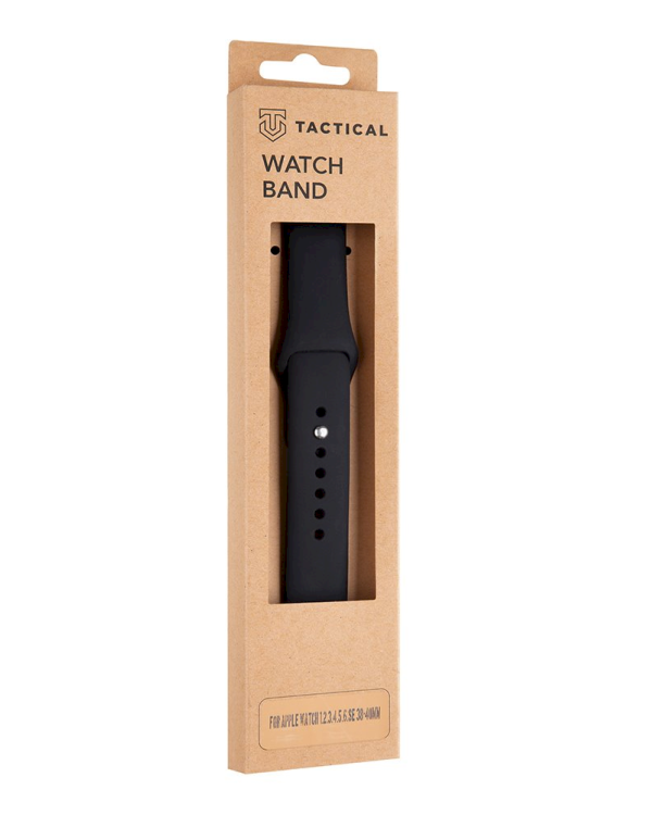 Дополнительное изображение книги «Tactical 456 Silicon Strap for Apple Watch 1/2/3/4/5/6/7/SE 38/40/41mm Black»