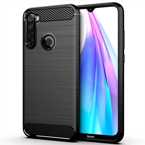 Fusion Trust Back Case Силиконовый чехол для Xiaomi Redmi Note 8 Pro Черный