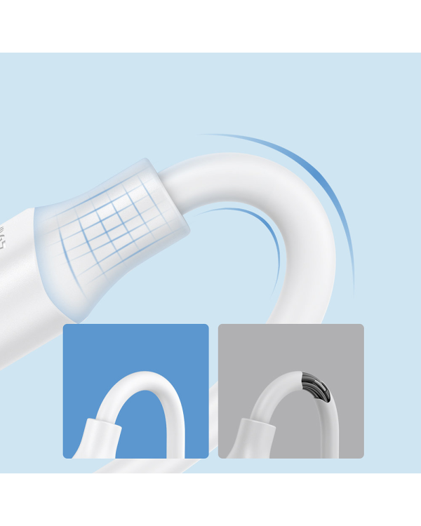 Joyroom cable USB-C - USB-C 480Mb | s 60W 1m white (S-CC060A9)