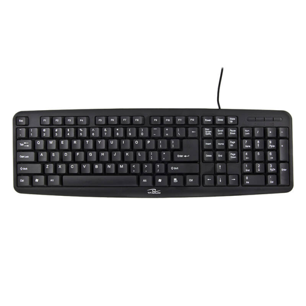 Проводная клавиатура Esperanza TK102 Titanium (PS2)