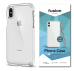 Fusion Ultra Clear Series 2 mm Силиконовый чехол для Apple iPhone X / XS Прозрачный (EU Blister)