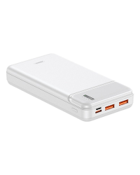 Remax Pure power bank 20000mAh 22,5W Power Delivery Quick Charge 2x USB / 1x USB Type C white (RPP-238 White)