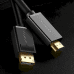 Ugreen Uni-directional DisplayPort to HDMI cable 4K 30 Hz 32 AWG 1,5 m (DP101 10239) Ugreen Uni-directional DisplayPort to HDMI cable 4K 30 Hz 32 AWG 1,5 m (DP101 10239)