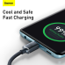 Кабель Baseus Crystal Shine Series Кабель USB для быстрой зарядки и передачи данных USB Type C - USB Type C 100W 2m черный (CAJY000701)