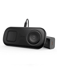 Choetech Qi 15w wireless charger for phone headphones and Samsung Galaxy Watch black (T570-S)