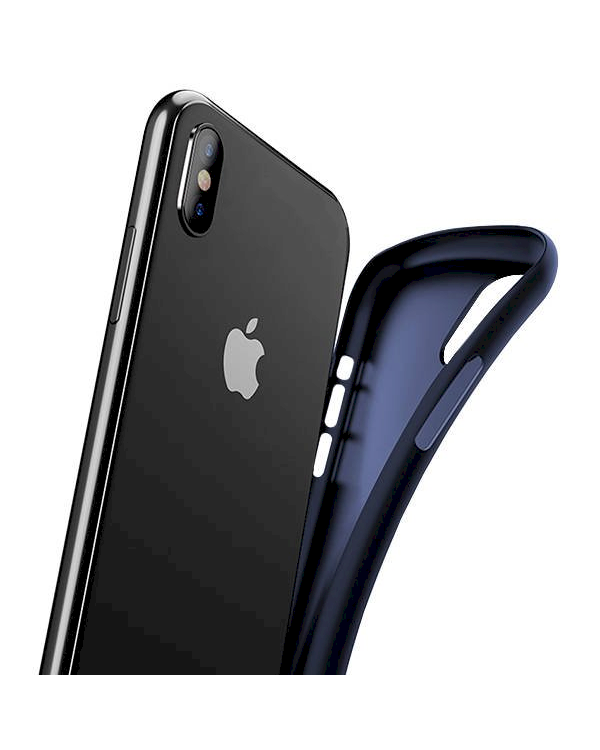 Fusion soft matte силиконовый чехол для Samsung A725 / A726 Galaxy A72 / A72 5G синий