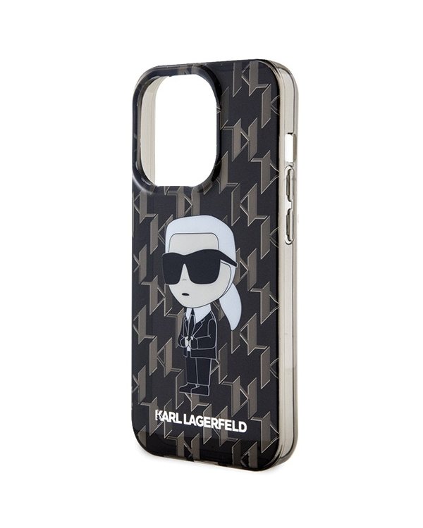 Дополнительное изображение книги «Karl Lagerfeld KLHCP15XHNKMKLK iPhone 15 Pro Max 6.7" czarny|black hardcase Monogram Ikonik»