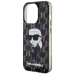 Дополнительное изображение книги «Karl Lagerfeld KLHCP15XHNKMKLK iPhone 15 Pro Max 6.7" czarny|black hardcase Monogram Ikonik»
