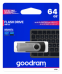 Обложка книги «Goodram UTS3 USB 3.0 64GB Black»