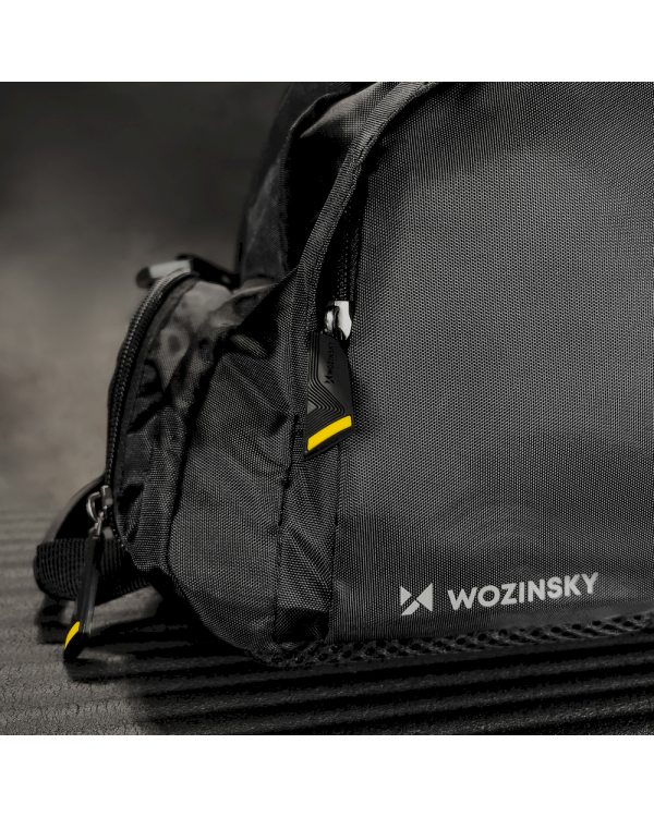 Wozinsky sports bag backpack hand luggage bag 40x20x25 cm for plane black (WSB-B01)