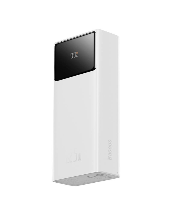 Powerbank Baseus Star-Lord 20000mAh, 2xUSB, USB-C, 22.5W (white)