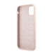 Guess Silicone Line Triangle Case for iPhone 11 Pink