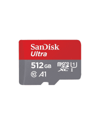 Memory card SanDisk Ultra Android microSDXC 512GB 120MB/s A1 Cl.10 UHS-I (SDSQUA4-512G-GN6MA)