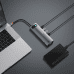 Дополнительное изображение книги «Концентратор 11in1 Baseus Metal Gleam Series, USB-C - 3x USB 3.0 + 2x HDMI + USB-C PD + Ethernet RJ45 + microSD|SD + VGA + AUX»