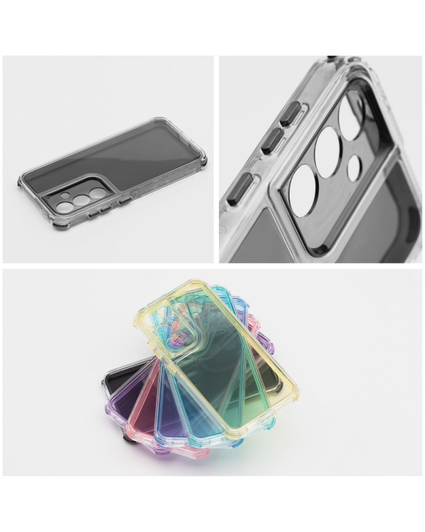 Fusion Matrix Clear Силиконовый чехол для Samsung S721 Galaxy S24 FE черный