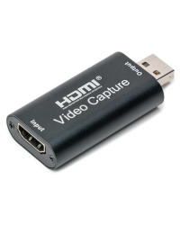 Конвертер видеосигнала из HDMI в USB (захват изображения) черный