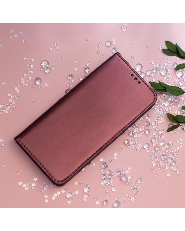 Магнитный чехол Smart для Xiaomi Redmi Note 12 4G красный