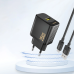 Зарядное устройство Dudao A27S 25W GaN USB-A - черный