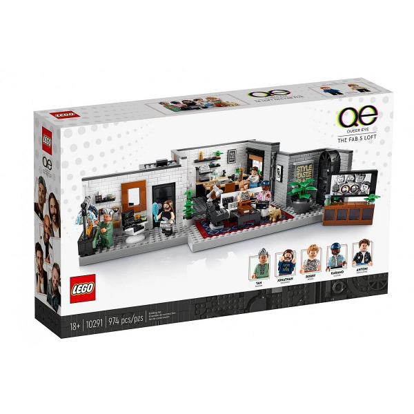 Создатель Эксперт 1029 1 Кирпичи Queer Eye - Плоский.