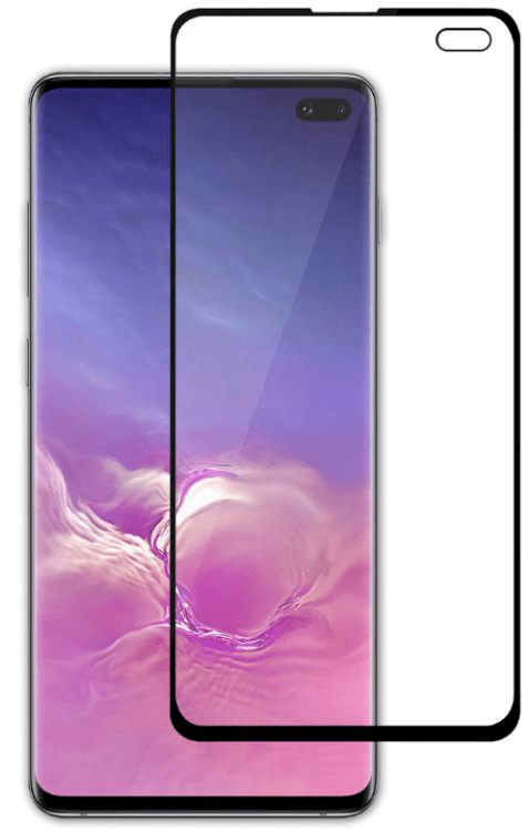 Fusion Full Glue 5D Tempered Glass Защитное стекло для экрана Samsung G973 Galaxy S10 Черное
