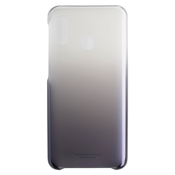 Обложка книги «EF-AA202CBE Samsung Gradation Cover for Galaxy A20e Black»