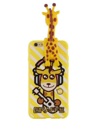 Fusion Giraffe Back Case Силиконовый чехол для Apple iPhone X / XS Желтый