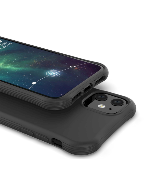 Fusion Solaster Back Case Силиконовый чехол для Apple iPhone 11 Черный