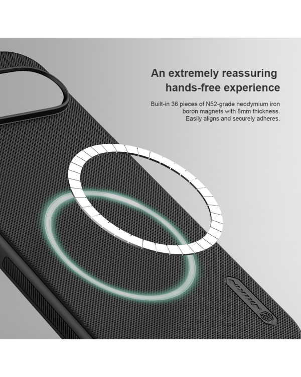 Дополнительное изображение книги «Nillkin Super Frosted PRO Magnetic Back Cover for Google Pixel 9 Pro XL Black»